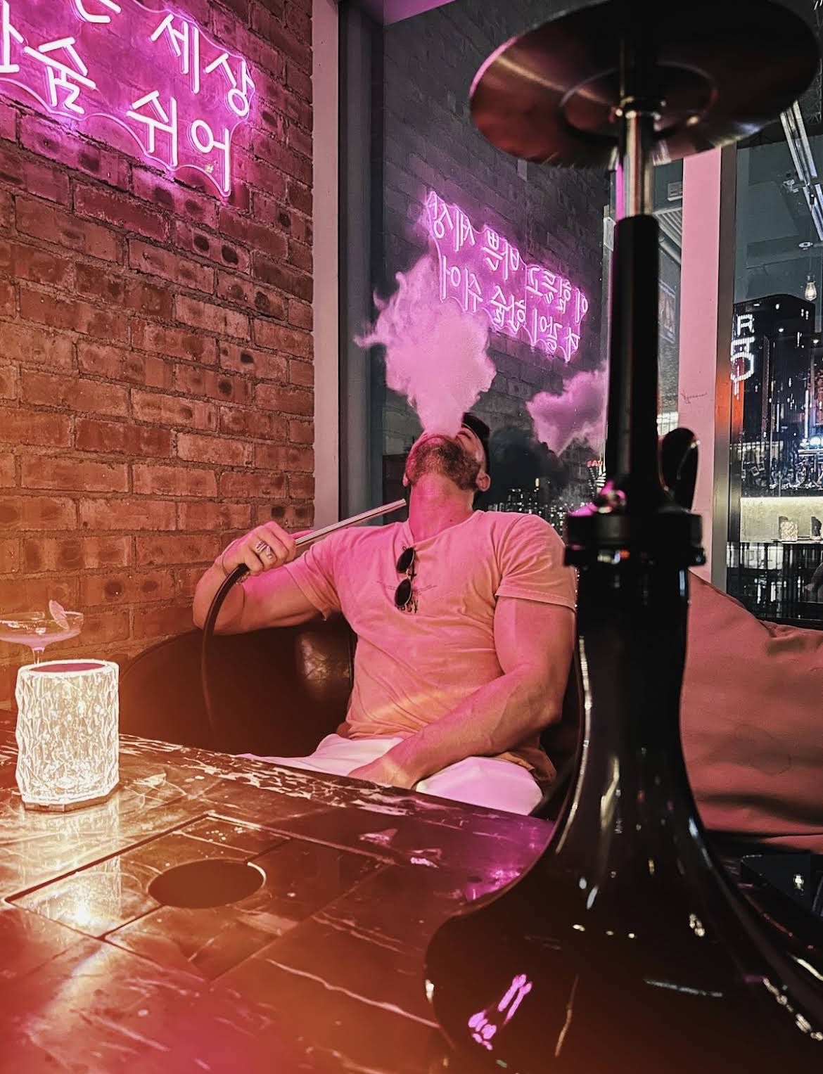 HANSUM shisha lounge experience